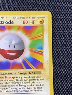 Electrode Base Set (Shadowless) 21/102 Rare 1st Edition Pokemon TCG LP - Image 3