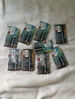 Pokemon Steam Siege 9x Loose Booster Packs 820650801334 - Image 2