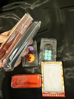 Pokemon Card Accessories Lot Dice, Card Sleeves And More - Image 2
