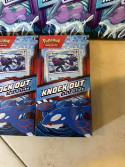 11 Sealed Pokemon TCG Knock Out Collection Lot Kyogre Suicune Promo RARE - Image 2