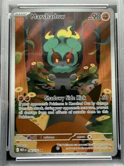 Pokemon Marshadow ME01 Mega Evolution 146/132 Illustration Rare Holo PSA 9 - Image 2