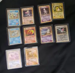 lot of 38 vintage japanese pokemon cards 10 holo / 28 non holo - Image 1