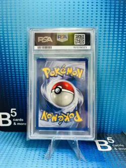 1999 POKEMON BASE SET 1ST EDITION #8 MACHAMP-HOLO PSA 8 - Image 2