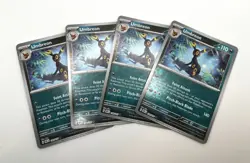 Umbreon 130/197 Reverse Holo 4x x4 Pokemon Card Obsidian Flames 2023 Playset - Image 1