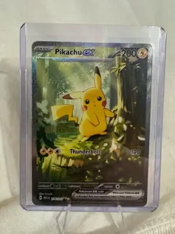 Pokemon-Pikachu ex 276/217 SIR : Ascended Heroes Special Illustration Rare NM - Image 1
