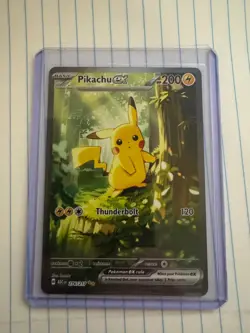 Pokemon-Pikachu ex 276/217 SIR : Ascended Heroes Special Illustration Rare NM - Image 3