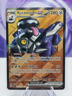 Pokemon Revavroom ex 216/197 Obsidian Flames Full Art Ultra Rare NM - Image 1