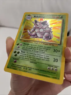 Pokemon TCG Nidoking and Nidoqueen Holo Rare Base Set WOTC - Image 3