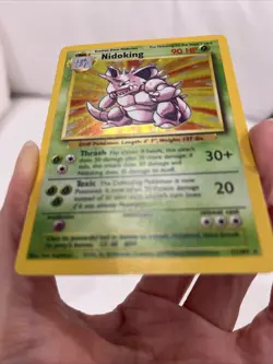 Pokemon TCG Nidoking and Nidoqueen Holo Rare Base Set WOTC - Image 4
