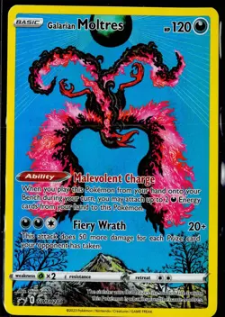 Galarian Moltres SWSH284 Holo Promo Sword & Shield Promo Pokemon Holo Near Mint - Image 1