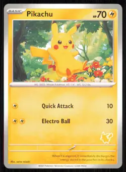 Pikachu My First Battle Pokemon Near Mint - Image 1
