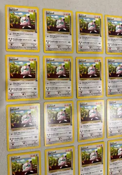 2000 WOTC POKEMON JIGGLYPUFF #7 BLACK STAR PROMO LOT OF 25 CARDS UNPLAYED C - Image 2