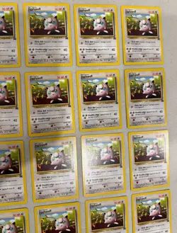 2000 WOTC POKEMON JIGGLYPUFF #7 BLACK STAR PROMO LOT OF 25 CARDS UNPLAYED C - Image 3
