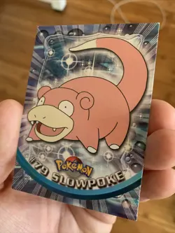Topps Series 2 1999 TV Animation Ed SLOWPOKE #79 Pokemon Character Card - Image 2