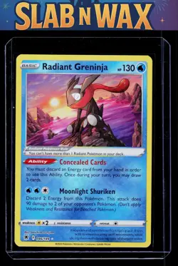 Pokemon tcg SWSH10: Astral Radiance Radiant Greninja #046/189 - Image 1