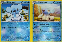 3 POKEMON RARE BEARTIC 31/98 & 2 CUBCHOO 29, 28/98 -EMERGING POWERS-REV HOLO - Image 3