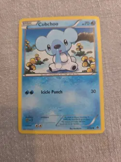Pokemon Card 2011 Emerging Powers - Cubchoo 29/98 - Image 1