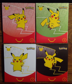 2021 Pokemon 25th Anniversary McDonald’s 4-Card Pack Sealed w/ Inserts Exclusive - Image 1