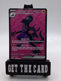 Pokemon TCG Salazzle Ex 101/088 Full Art Perfect Order NM - Image 1