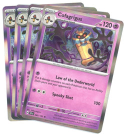x4 Cofagrigus 083/191 - Holo Rare - Surging Sparks - Pokemon - Image 1