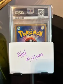 2004 Pokemon Japanese Rafe's Blaziken Movie Comm. VS Pack - PSA 9 - Image 2
