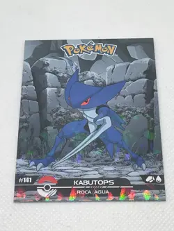 Kabutops #141 - Cracked Ice Holo - Crystal Dark Black 2025 - Pokemon Card - Image 4