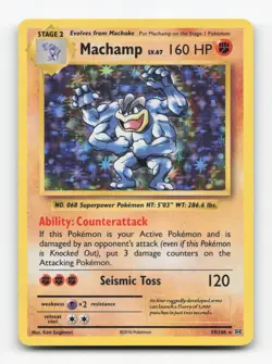 Pokemon TCG - Machamp 59/108 Lightly Played Holo Rare Evolutions - Image 1