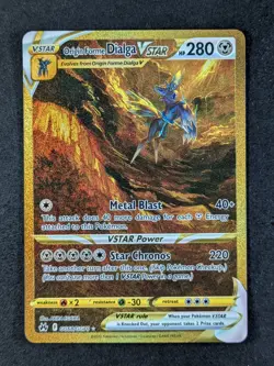 2023 Pokemon ORIGIN FORME DIALGA VSTAR #GG68/GG70 Sword & Shield Crown Zenith - Image 1