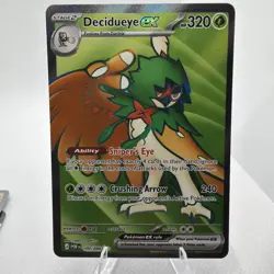 Pokemon Perfect Order Decidueye Ex 100/088 Full Art NM English - Image 1