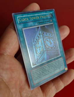 Yu-Gi-Oh! Clock Tower Prison (EOJ-EN048) ULTIMATE RARE, 1st Edition, LP - Image 2