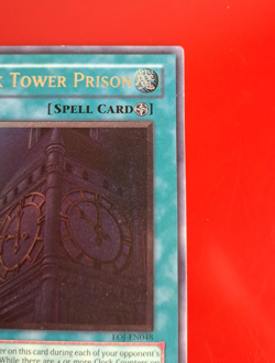 Yu-Gi-Oh! Clock Tower Prison (EOJ-EN048) ULTIMATE RARE, 1st Edition, LP - Image 3