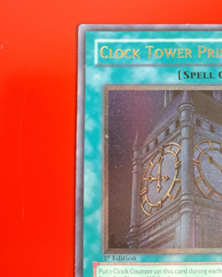 Yu-Gi-Oh! Clock Tower Prison (EOJ-EN048) ULTIMATE RARE, 1st Edition, LP - Image 4