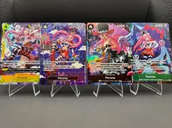 One Piece TCG Perona Lot 4 OP06-093 OP14-111 OP14-033 EB03-045 Alt Art Holo M/NM - Image 1