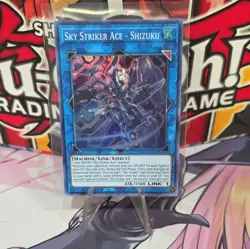 Yugioh Sky Striker Ace - Shizuku DASA-EN028 Super Rare 1st Ed NM - Image 1