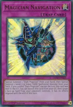 LEDD-ENA29 Magician Navigation Ultra Rare 1st Edition NM YuGiOh TCG - Image 1