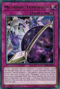 CIBR-EN075 Metaphys Dimension Rare 1st Edition Near Mint YuGiOh TCG - Image 1