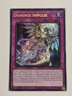 Dominus Impulse ROTA-EN079 Secret Rare 1st Edition Yugioh Rage Of The Abyss MINT - Image 1