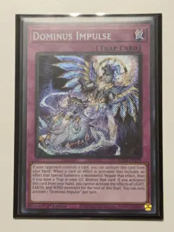 Dominus Impulse ROTA-EN079 Secret Rare 1st Edition Yugioh Rage Of The Abyss MINT - Image 5