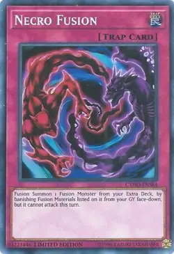 CYHO-ENSE4 Necro Fusion Super Rare Limited Edition Near Mint YuGiOh TCG - Image 1