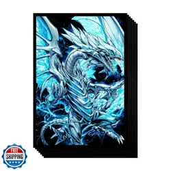 ArtDuel Yugioh Card Sleeves - White Dragon - 50ct - Image 1