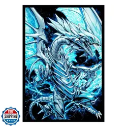 ArtDuel Yugioh Card Sleeves - White Dragon - 50ct - Image 2