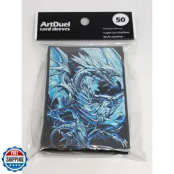 ArtDuel Yugioh Card Sleeves - White Dragon - 50ct - Image 3