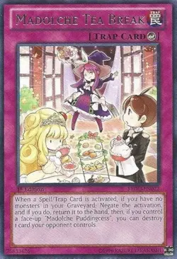 REDU-EN072 Madolche Tea Break Rare UNL Edition Near Mint YuGiOh TCG - Image 1