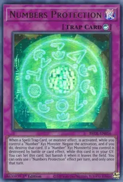 BROL-EN056 NUMBERS PROTECTION ULTRA RARE 1ST EDITION NEAR MINT YuGiOh TCG - Image 1