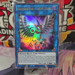 Yugioh Raidraptor - Wise Strix DUOV-EN005 Ultra Rare 1st Ed NM - Image 1