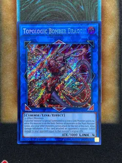 Yugioh Topologic Bomber Dragon COTD-EN046 Secret Rare 1st Ed NM - Image 1