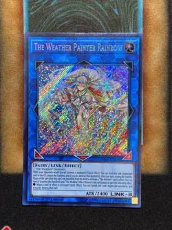 Yugioh The Weather Painter Rainbow SPWA-EN035 Secret Rare 1st Ed NM - Image 1