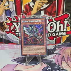 Yugioh Kaiser Vorse Raider MVP1-ENS02 Secret Rare 1st Ed NM - Image 1