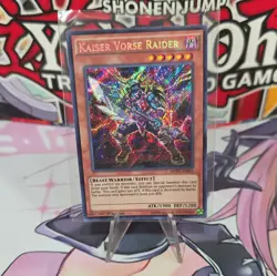 Yugioh Kaiser Vorse Raider MVP1-ENS02 Secret Rare 1st Ed NM - Image 2