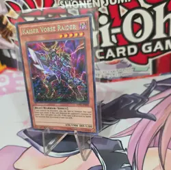Yugioh Kaiser Vorse Raider MVP1-ENS02 Secret Rare 1st Ed NM - Image 3